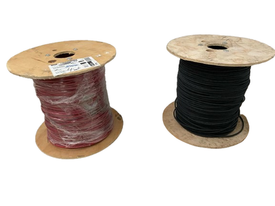 2 x DC solar cable 500m 4mm² in red and black 