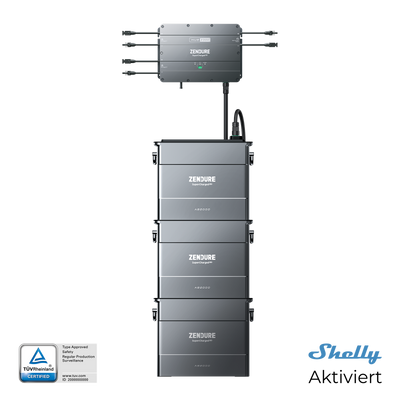 Zendure SolarFlow2000 Set mit 3 x AB2000S