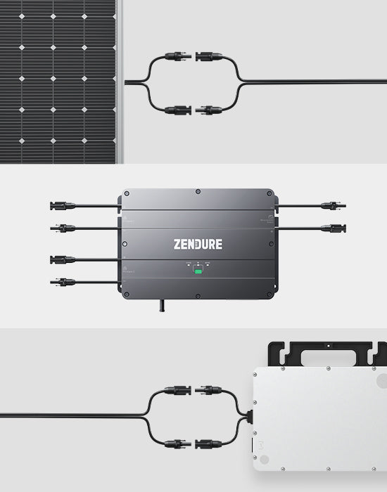 Zendure SolarFlow1200 Set mit 4 x AB1000S